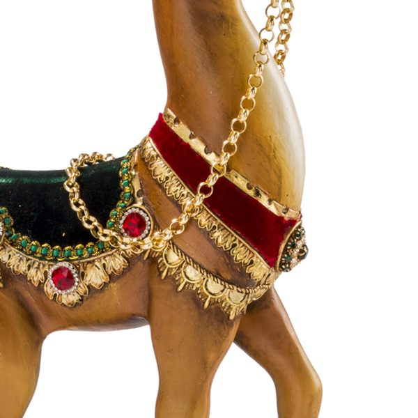 Decorative Reindeer in Porcelain