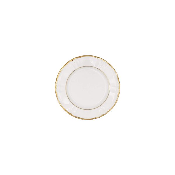 Piatto Pane Ornato doppio filo Oro