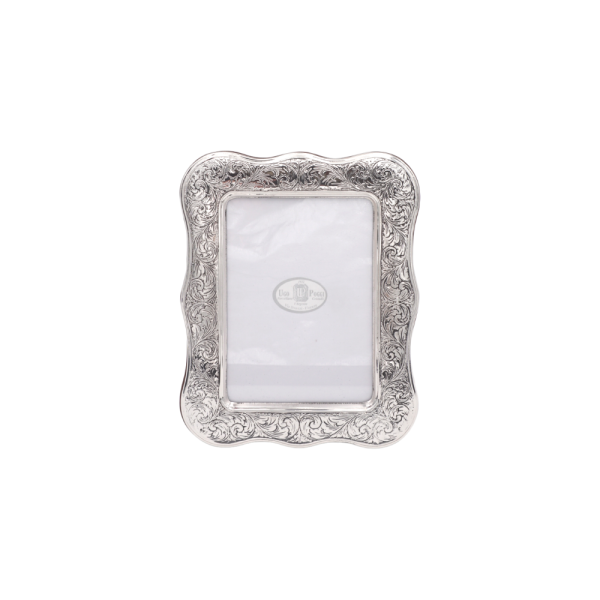 Cornice in Silver Plated Onde