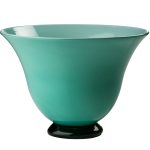 1930s Opalino Mint Green Venini Low
