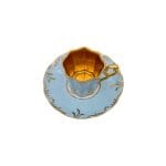 Coffee cup Baroque Celeste