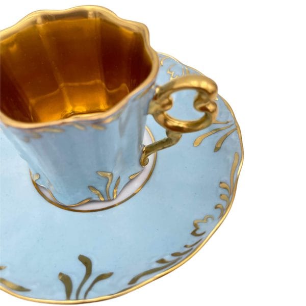 Coffee cup Baroque Celeste