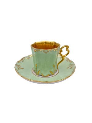 Tazza caffè Baroque Verde