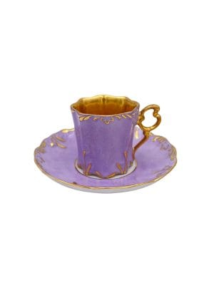 Tazza caffè Baroque Viola