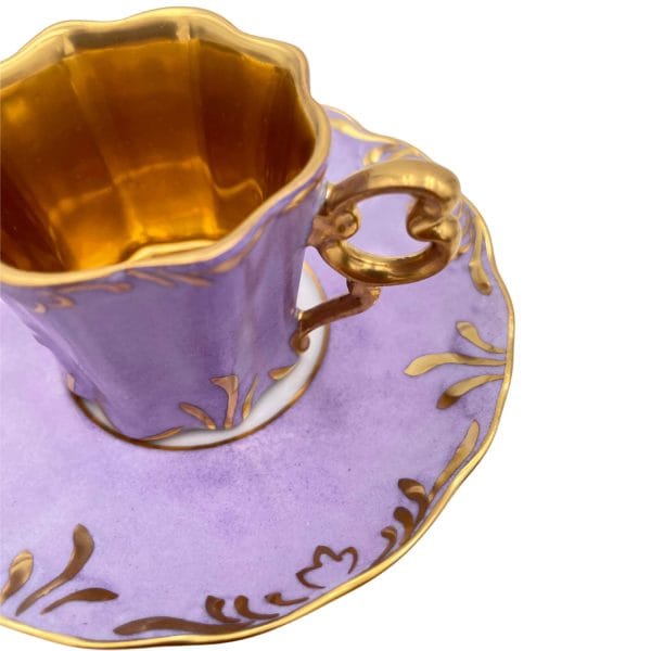 Tazza caffè Baroque Viola
