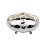 Oval Centerpiece Bowl Silver Alloy Ramage