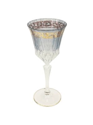 Blue Allegro Wine Glass