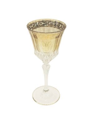 Yellow Allegro Wine Glass