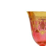 Allegro Red Water Goblet