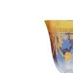 Blue Allegro Wine Glass