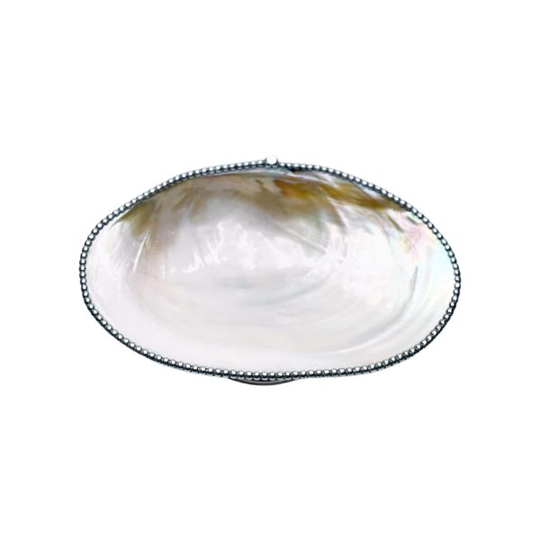 Alzatina in Argento e Madreperla media