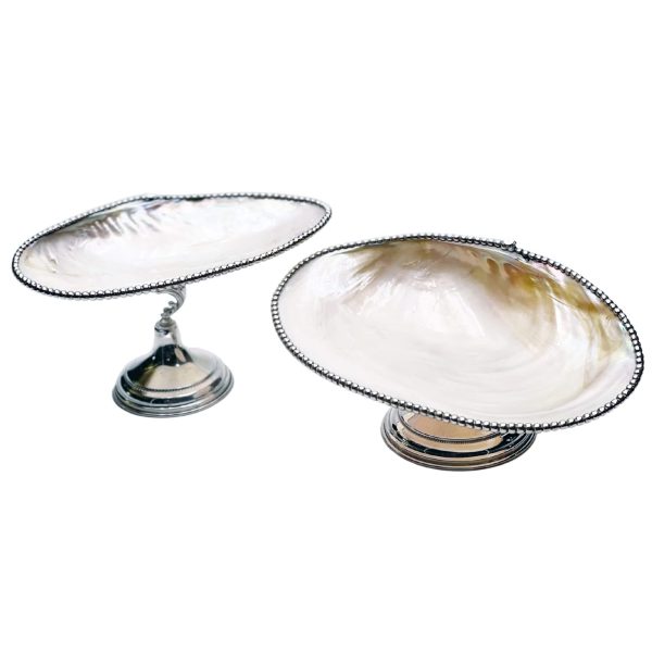 Alzatina in Argento e Madreperla media