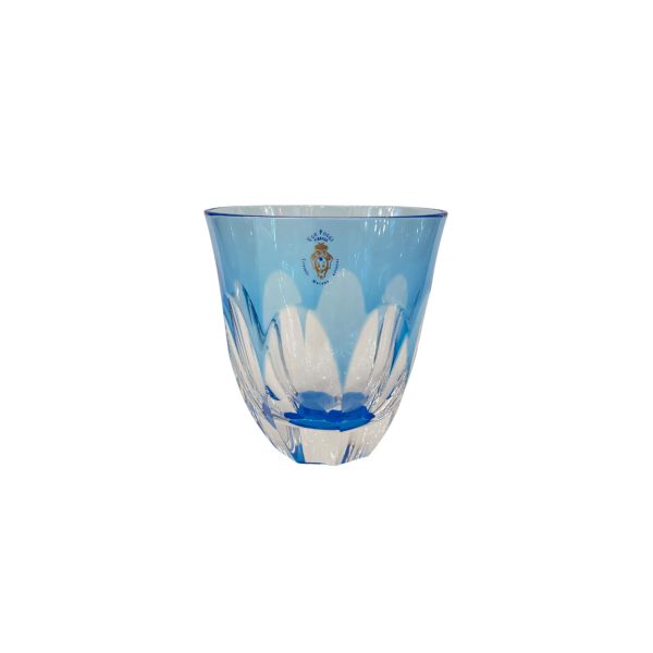 Bicchier in Cristallo Incamiciato Doge Azzurro