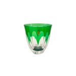 Bicchier in Cristallo Incamiciato Doge Verde