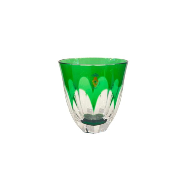 Bicchier in Cristallo Incamiciato Doge Verde