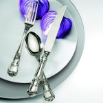Barocco argento schiavon forchetta tavola