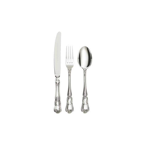 Baroque silver schiavon table spoon