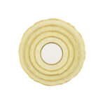Piatto Pane Ornato Bouquet Celeste Pastello