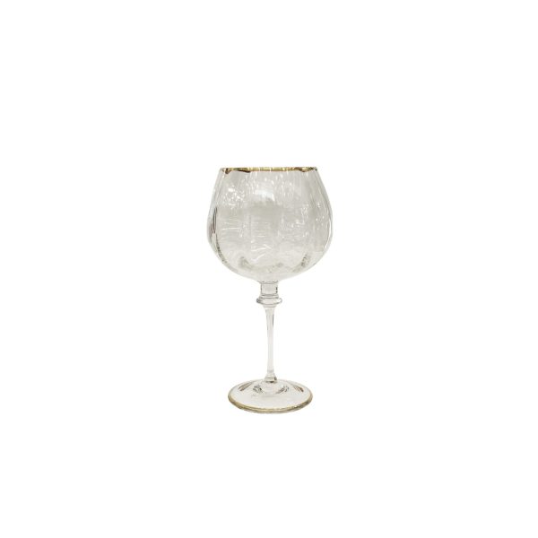 Grand Cru Excellence Optical Wine Glass with Gold Rim for White Wine