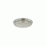 Medium Oval Basket in Silver Alloy