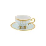 Coffee Cup with Saucer Chateaux Blue
