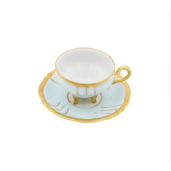 Coffee Cup with Saucer Chateaux Blue