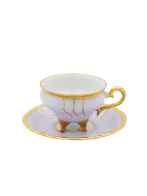 Tazza Caffè  con piatto Chateaux Viola