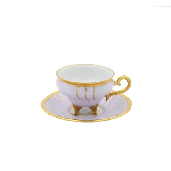 Tazza Caffè con piatto Chateaux Viola