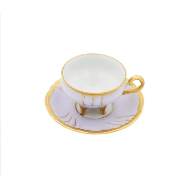 Tazza Caffè con piatto Chateaux Viola