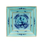 Square iris coin tray, 26 cm