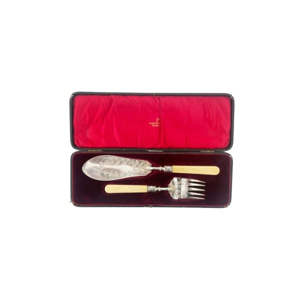 Fish Serving Set in Sheffield Walker Hall