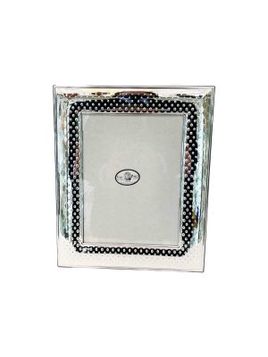 Cornice in Argento decoro Gocce
