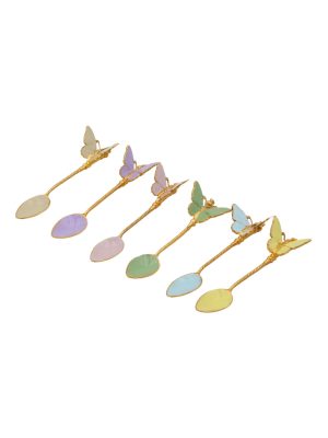 Set 6 cucchiaini Farfalle