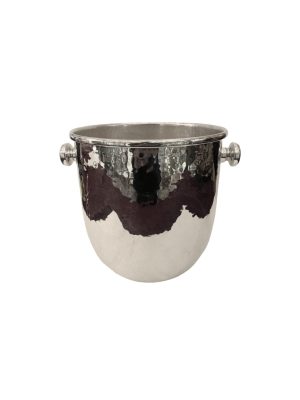 Secchio Champagne Lega d' Argento   Martellato