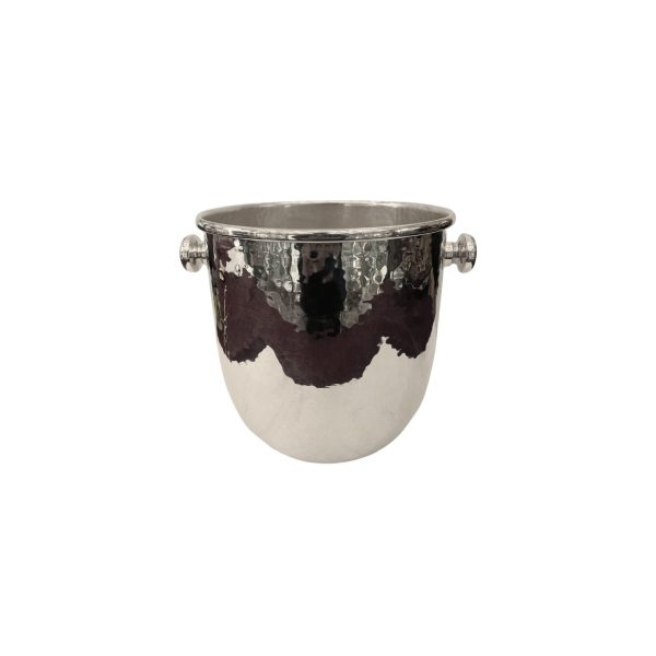 Secchio Champagne Lega d' Argento Martellato