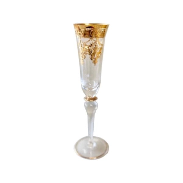 Gold Engraved Flute