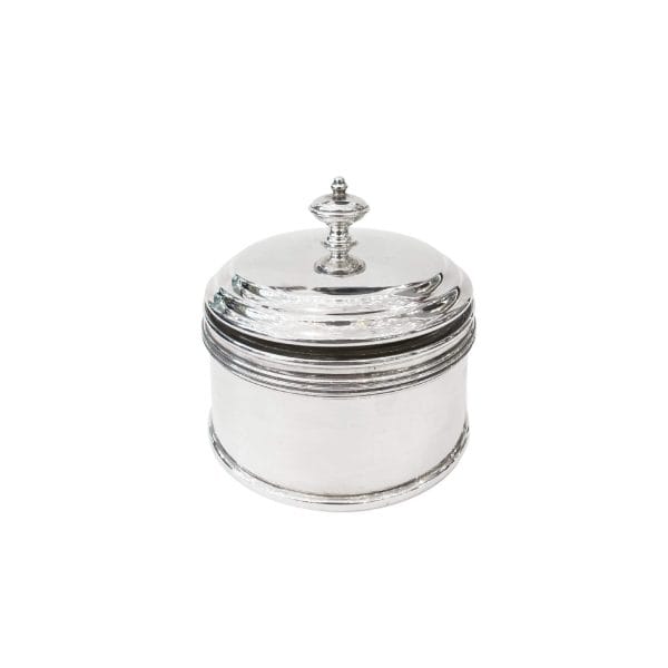 Silver Alloy Cheese Bowl