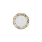 Smooth Fruit Plate with Girali Band Decoration