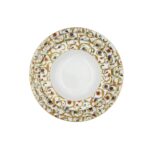 Smooth Fruit Plate with Full Girali Decoration