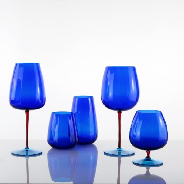 Set 2 Calice Acqua Joy Blue 700 ml