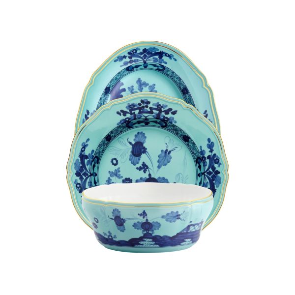 Oval salad bowl Iris Oriente Italiano