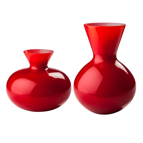 Idria Opalino Red Venini Tall