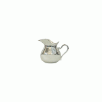 Smooth Silver Alloy Milk Jug