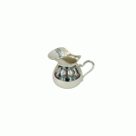 Smooth Silver Alloy Milk Jug