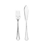 Barocchino Schiavon Coltello Pesce Lega di Argento