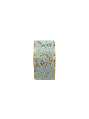 Enameled Napkin Ring Tiffany Blue