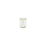 Cylindrical Liquor Glass Rigadin Gold Trim