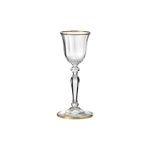 Calice Liquore Christine Cristallo Oro