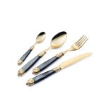 Mirage 4-Piece Cutlery Set Black