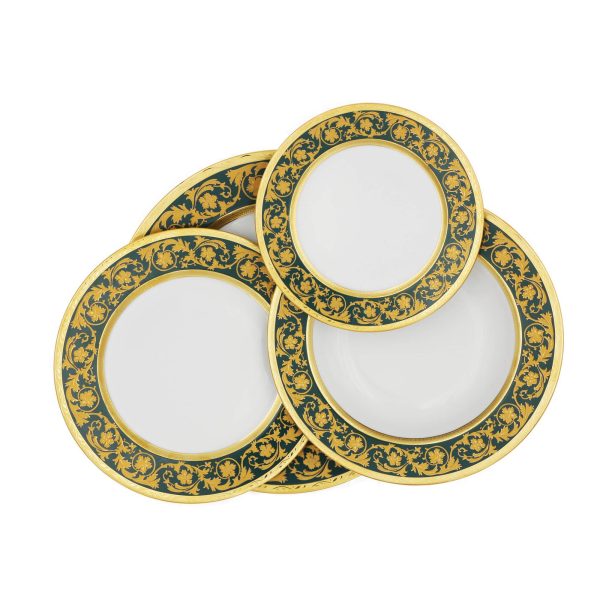 Piatto Piano Royal Florentia Verde